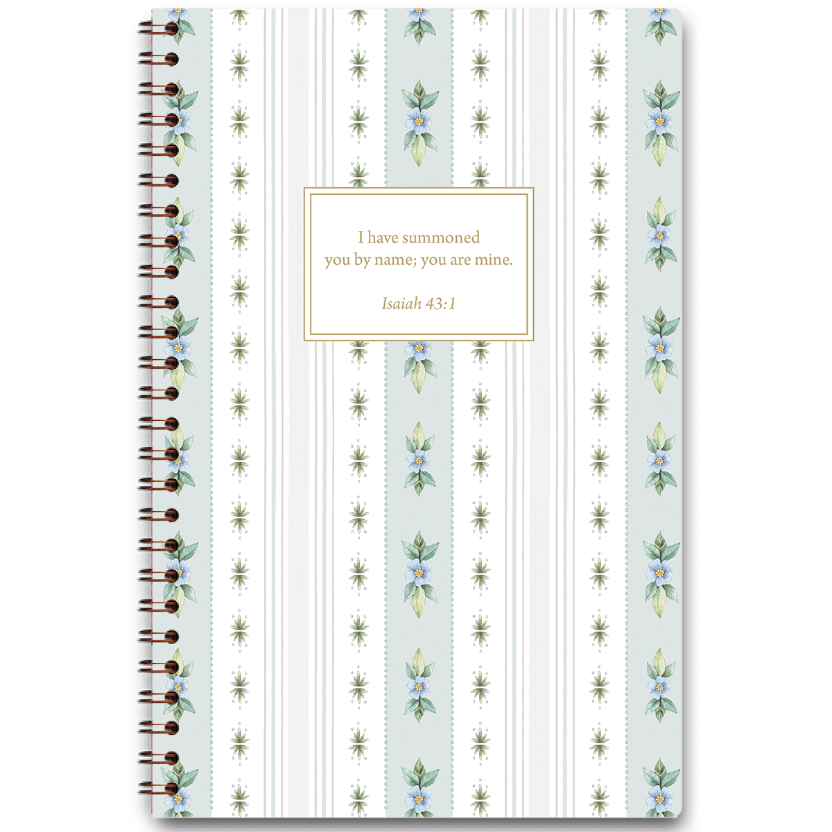 Blue Floral Stripe by Lydia Carraway