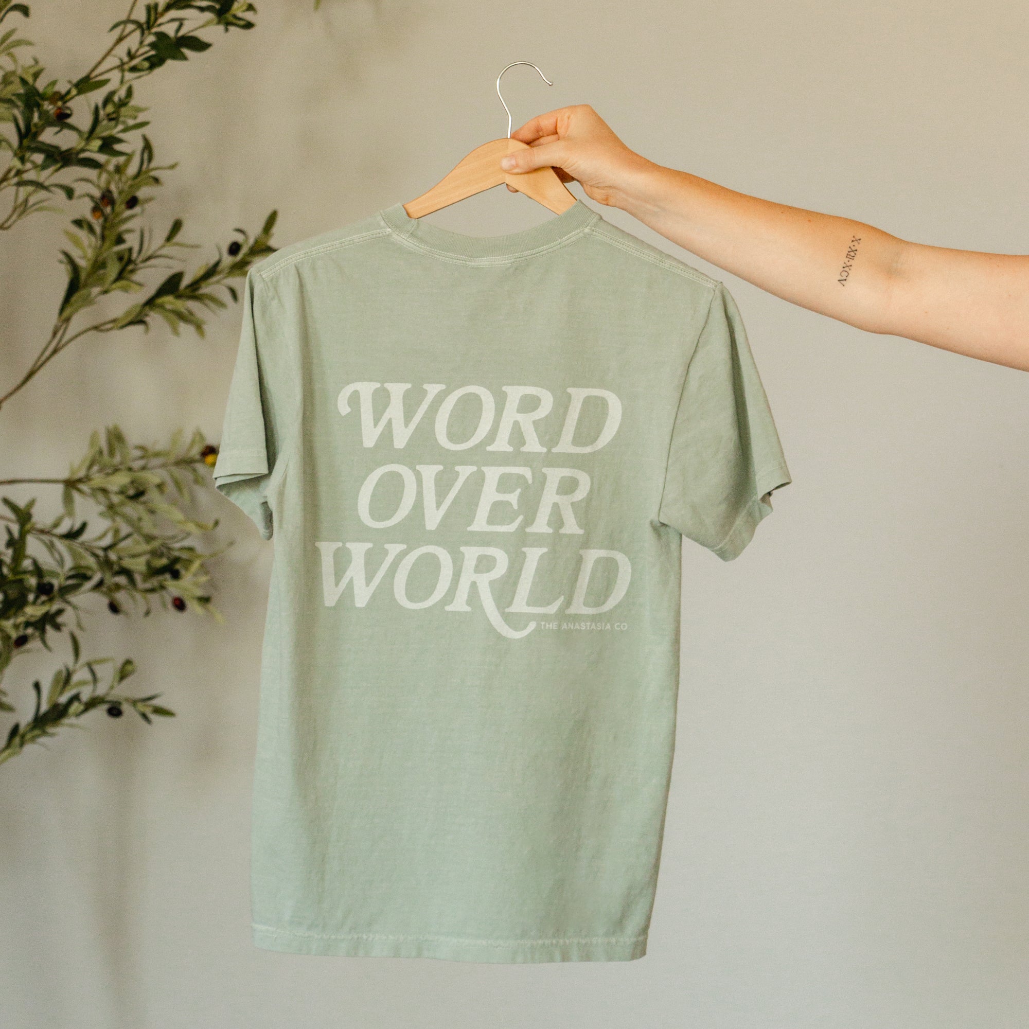 Word Over World Tee