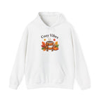 Cozy Vibes Unisex Hoodie - Perfect for Fall, Halloween, Thanksgiving, Gift Idea, Warm Sweatshirt
