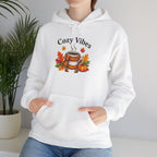 Cozy Vibes Unisex Hoodie - Perfect for Fall, Halloween, Thanksgiving, Gift Idea, Warm Sweatshirt