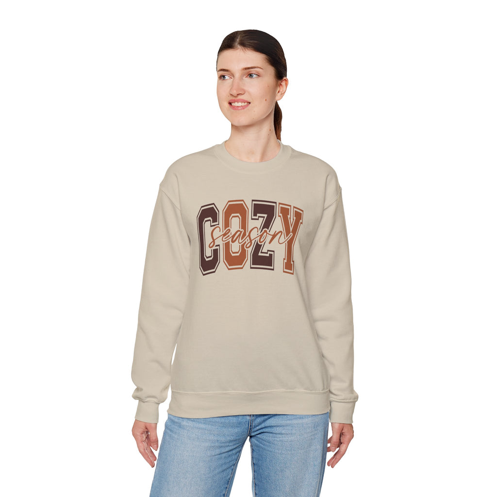 Cozy Season Sweatshirt, Unisex Crewneck Sweater, Fall Fashion, Holiday Gift, Winter Essentials, Casual Comfort