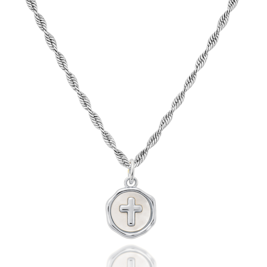 My Redeemer Necklace in Gold & Silver