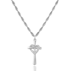 The Love of Jesus Necklace in Gold and Silver
