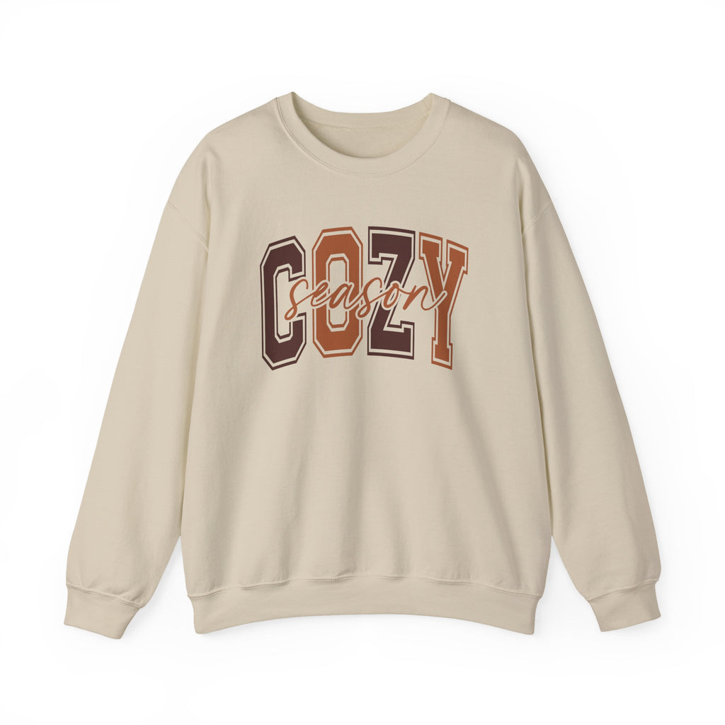 Cozy Season Sweatshirt, Unisex Crewneck Sweater, Fall Fashion, Holiday Gift, Winter Essentials, Casual Comfort