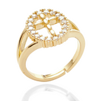 Sacred Hope Adjustable Ring