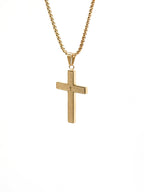 Lord's Prayer Cross Pendant Necklace
