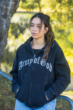 New Pray for Your Homies Heavyweight Oversized Hoodie Zip-Up