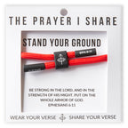 Stand Your Ground, Ephesians 6:11