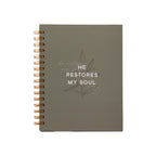 He Restores My Soul Hardcover Journal