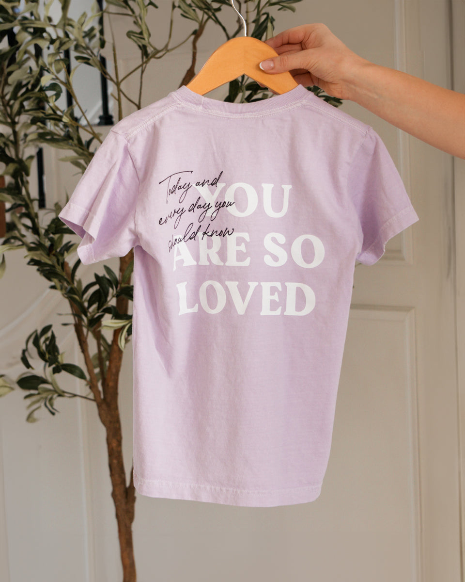 You are So Loved Tee - Youth