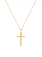 Layered Cross Necklace