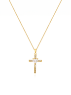 Heart Cross Necklace